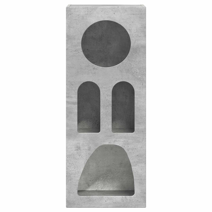 Bufet Gri din beton 40 x 35 x 100.5 cm Lemn compozit - WALTI WALTI