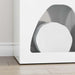 Bufet Alb lucios 40 x 35 x 100.5 cm Lemn compozit - WALTI WALTI