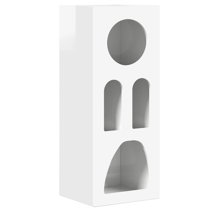 Bufet Alb lucios 40 x 35 x 100.5 cm Lemn compozit - WALTI WALTI