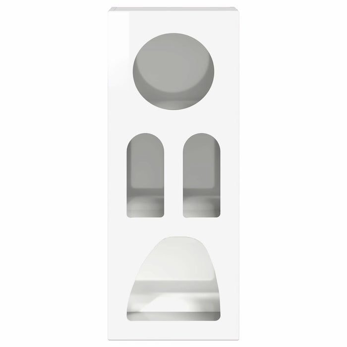 Bufet Alb lucios 40 x 35 x 100.5 cm Lemn compozit - WALTI WALTI