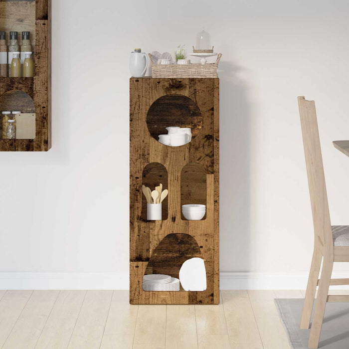 Bufet Lemn vechi 40 x 35 x 100.5 cm Lemn compozit - WALTI WALTI