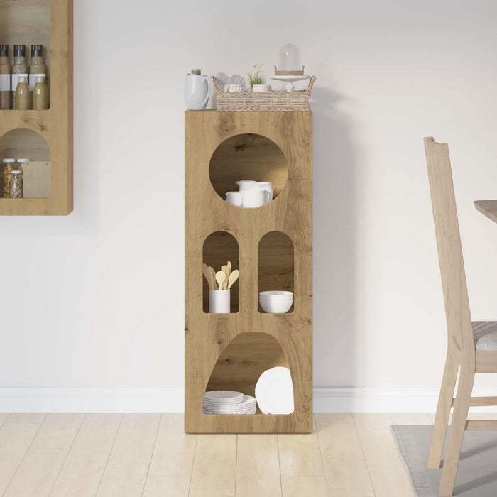 Bufet Stejar Artizanal 40 x 35 x 100.5 cm Lemn compozit - WALTI WALTI