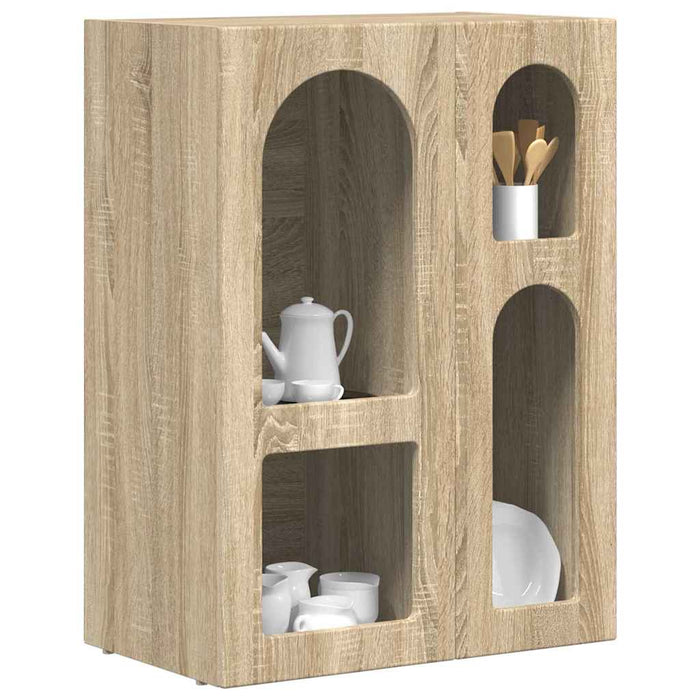 Bufet Stejar Sonoma 59 x 35 x 80.5 cm Lemn compozit - WALTI WALTI