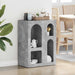 Bufet Gri din beton 59 x 35 x 80.5 cm Lemn compozit - WALTI WALTI