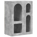 Bufet Gri din beton 59 x 35 x 80.5 cm Lemn compozit - WALTI WALTI