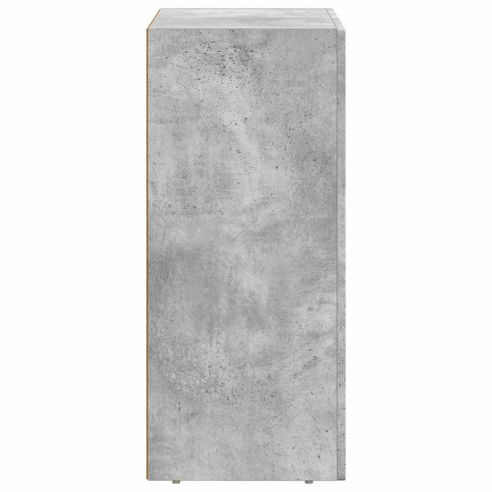 Bufet Gri din beton 59 x 35 x 80.5 cm Lemn compozit - WALTI WALTI