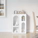 Bufet Alb lucios 59 x 35 x 80.5 cm Lemn compozit - WALTI WALTI