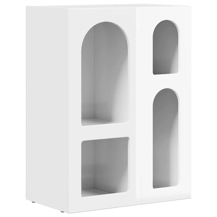 Bufet Alb lucios 59 x 35 x 80.5 cm Lemn compozit - WALTI WALTI
