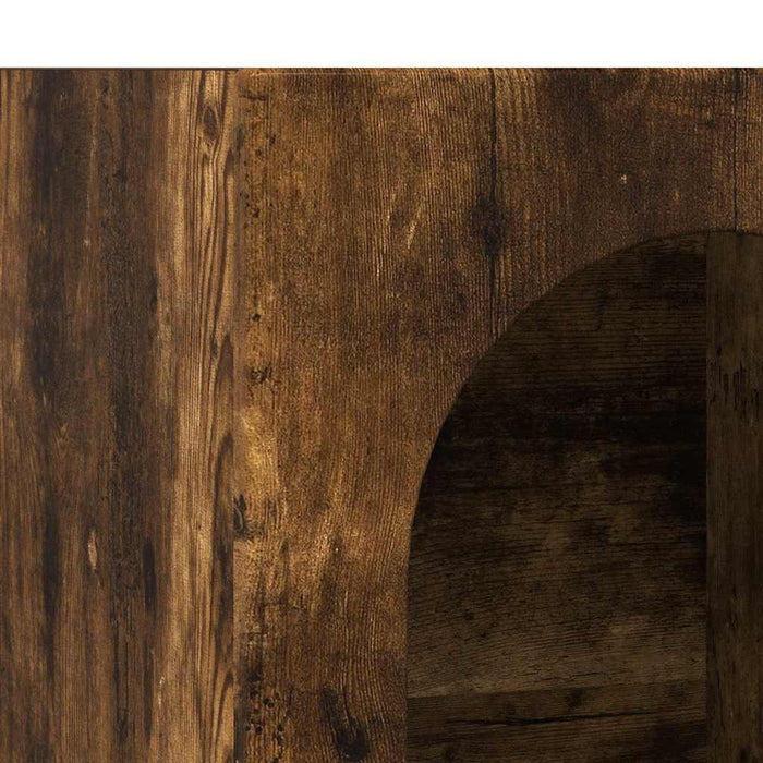 Bufet Stejar fumuriu 59 x 35 x 80.5 cm Lemn compozit - WALTI WALTI