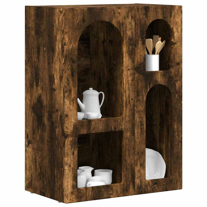 Bufet Stejar fumuriu 59 x 35 x 80.5 cm Lemn compozit - WALTI WALTI