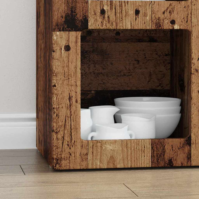 Bufet Lemn vechi 59 x 35 x 80.5 cm Lemn compozit - WALTI WALTI