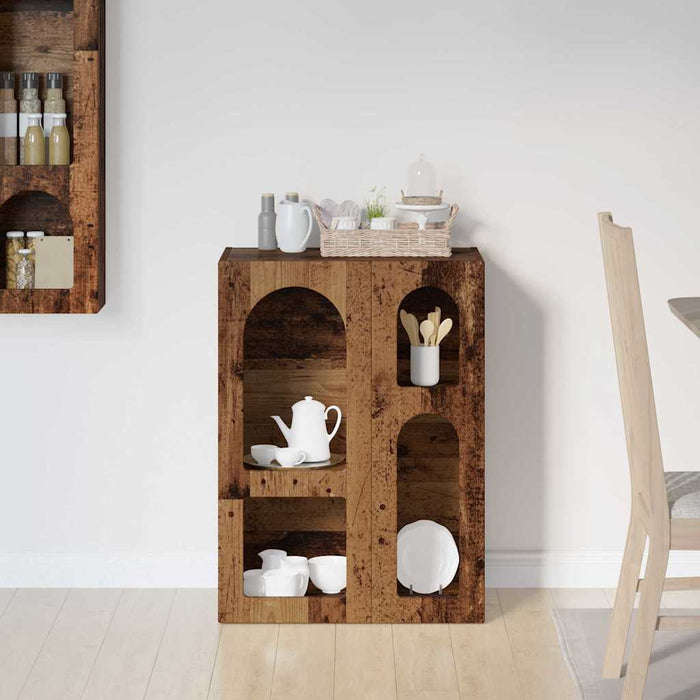 Bufet Lemn vechi 59 x 35 x 80.5 cm Lemn compozit - WALTI WALTI