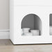 Bufet Alb 80.5 x 35 x 59 cm Lemn compozit - WALTI WALTI