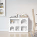 Bufet Alb 80.5 x 35 x 59 cm Lemn compozit - WALTI WALTI