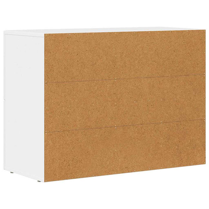 Bufet Alb 80.5 x 35 x 59 cm Lemn compozit - WALTI WALTI