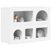 Bufet Alb 80.5 x 35 x 59 cm Lemn compozit - WALTI WALTI