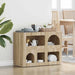 Bufet Stejar Sonoma 80.5 x 35 x 59 cm Lemn compozit - WALTI WALTI