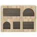 Bufet Stejar Sonoma 80.5 x 35 x 59 cm Lemn compozit - WALTI WALTI