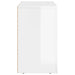 Bufet Alb lucios 80.5 x 35 x 59 cm Lemn compozit - WALTI WALTI