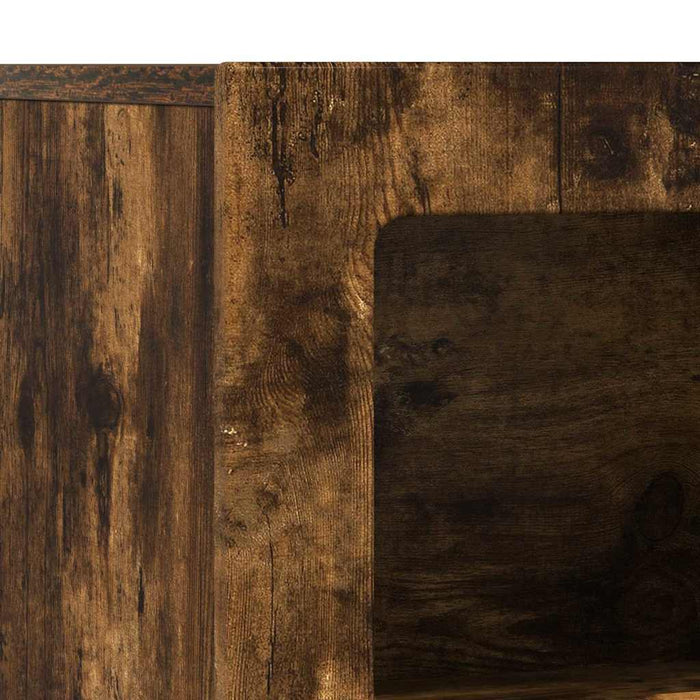 Bufet Stejar fumuriu 80.5 x 35 x 59 cm Lemn compozit - WALTI WALTI