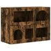 Bufet Stejar fumuriu 80.5 x 35 x 59 cm Lemn compozit - WALTI WALTI