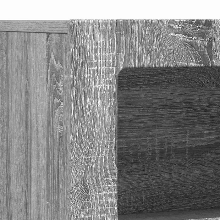 Bufet Gri Sonoma 80.5 x 35 x 59 cm Lemn compozit - WALTI WALTI