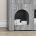 Bufet Gri Sonoma 80.5 x 35 x 59 cm Lemn compozit - WALTI WALTI