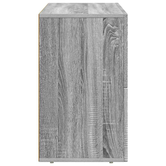Bufet Gri Sonoma 80.5 x 35 x 59 cm Lemn compozit - WALTI WALTI