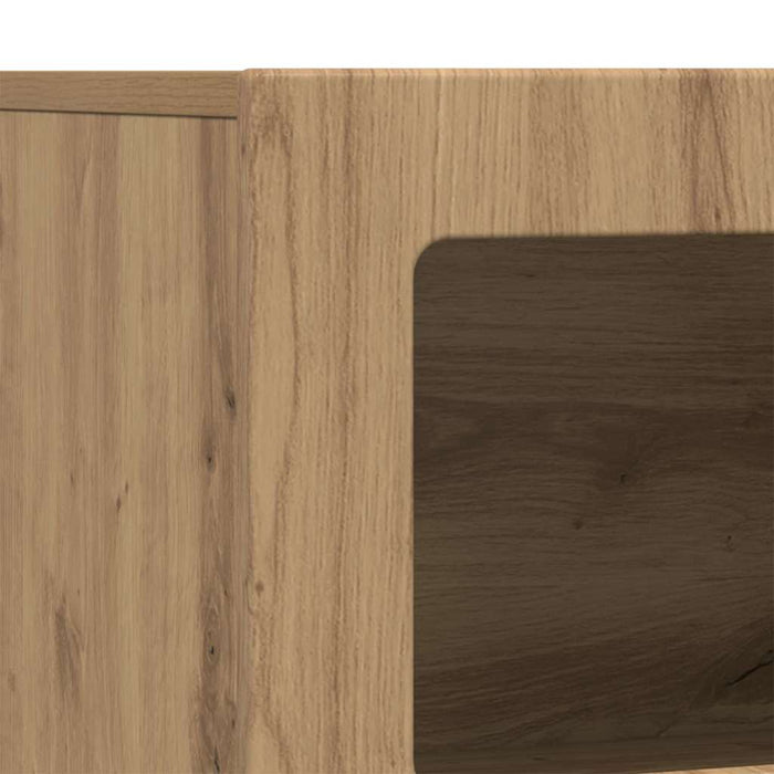 Bufet Stejar Artizanal 80.5 x 35 x 59 cm Lemn compozit - WALTI WALTI