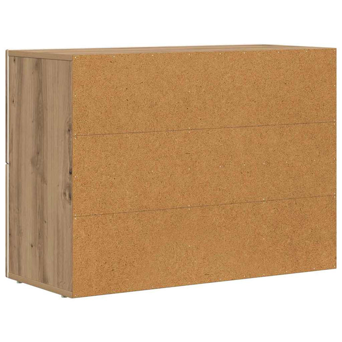 Bufet Stejar Artizanal 80.5 x 35 x 59 cm Lemn compozit - WALTI WALTI