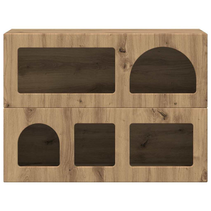 Bufet Stejar Artizanal 80.5 x 35 x 59 cm Lemn compozit - WALTI WALTI