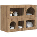 Bufet Stejar Artizanal 80.5 x 35 x 59 cm Lemn compozit - WALTI WALTI