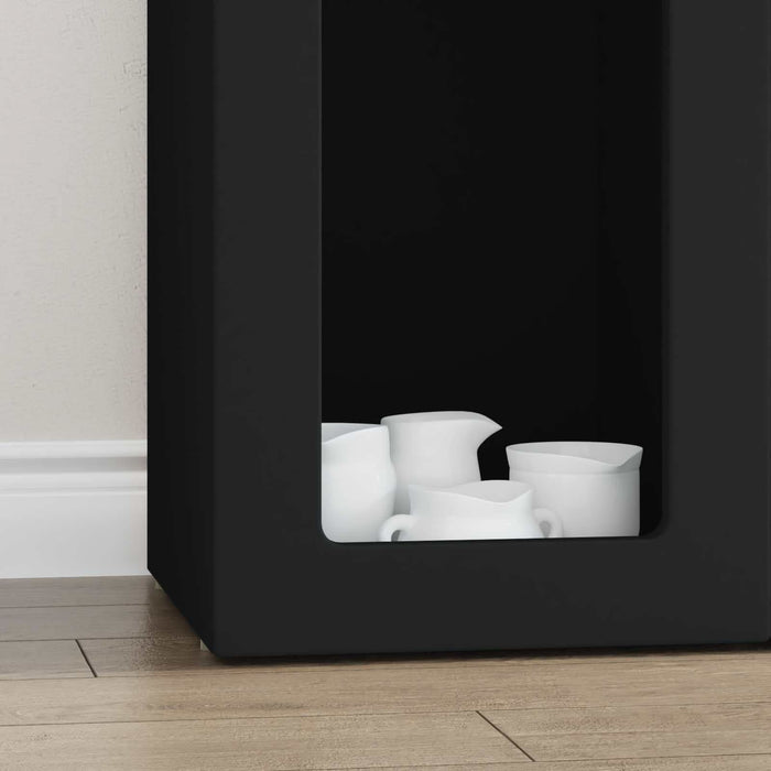 Bufet Negru 59 x 35 x 100,5 cm Lemn compozit - WALTI WALTI
