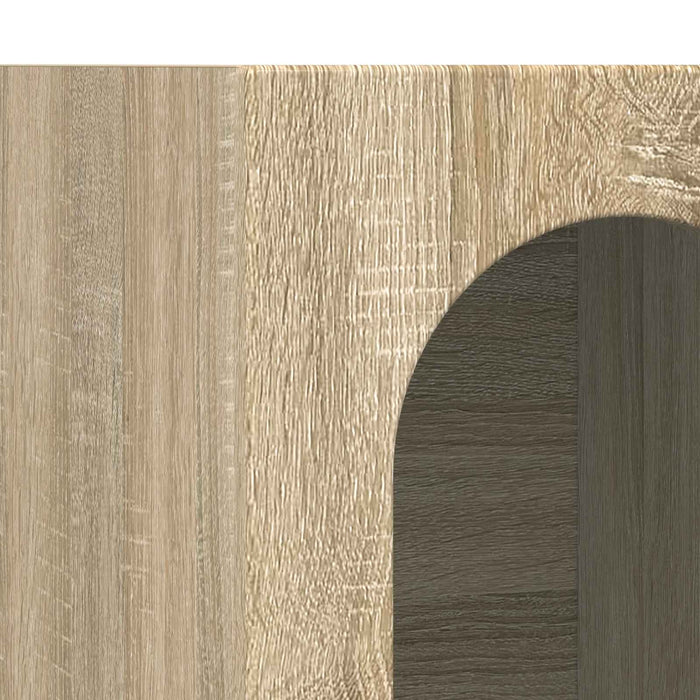 Bufet Stejar Sonoma 59 x 35 x 100,5 cm Lemn compozit - WALTI WALTI