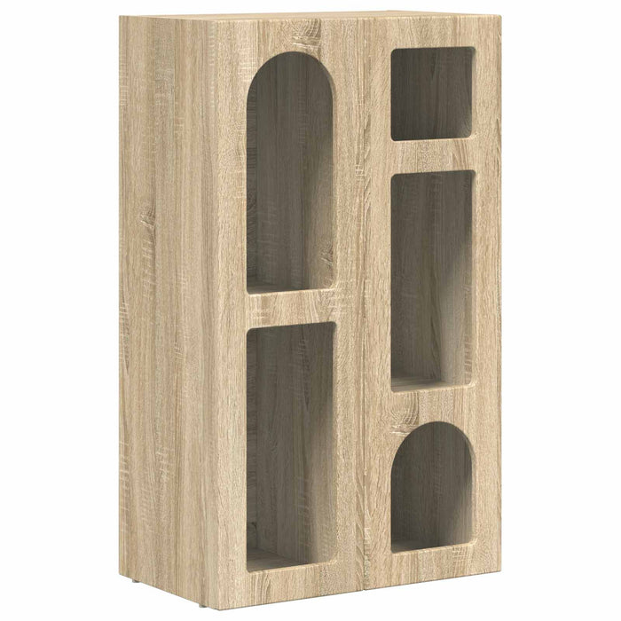 Bufet Stejar Sonoma 59 x 35 x 100,5 cm Lemn compozit - WALTI WALTI