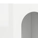 Bufet Alb lucios 59 x 35 x 100,5 cm Lemn compozit - WALTI WALTI