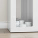 Bufet Alb lucios 59 x 35 x 100,5 cm Lemn compozit - WALTI WALTI