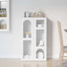 Bufet Alb lucios 59 x 35 x 100,5 cm Lemn compozit - WALTI WALTI