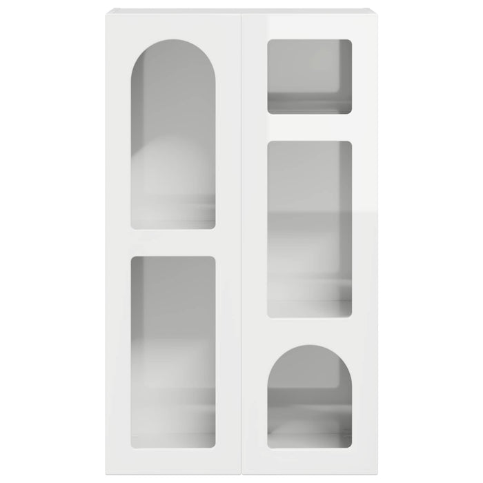 Bufet Alb lucios 59 x 35 x 100,5 cm Lemn compozit - WALTI WALTI