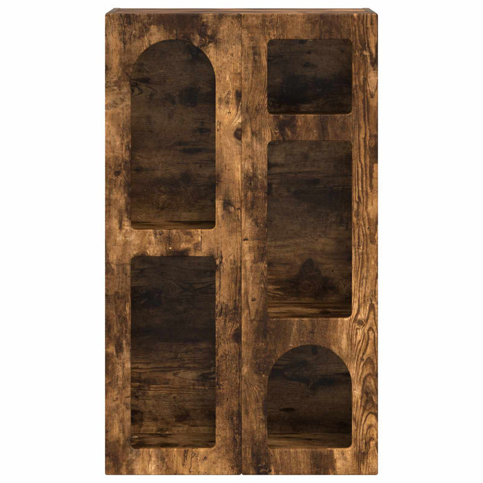 Bufet Stejar fumuriu 59 x 35 x 100,5 cm Lemn compozit - WALTI WALTI