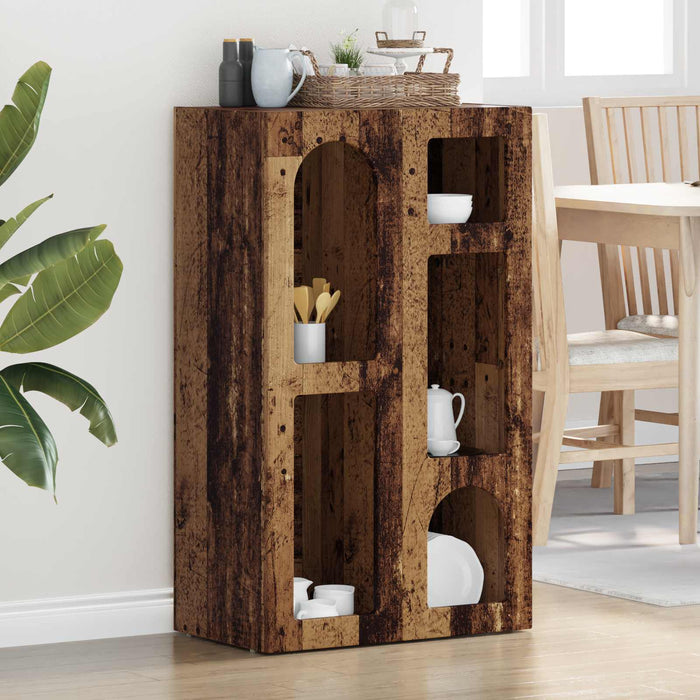 Bufet Lemn vechi 59 x 35 x 100,5 cm Lemn compozit - WALTI WALTI