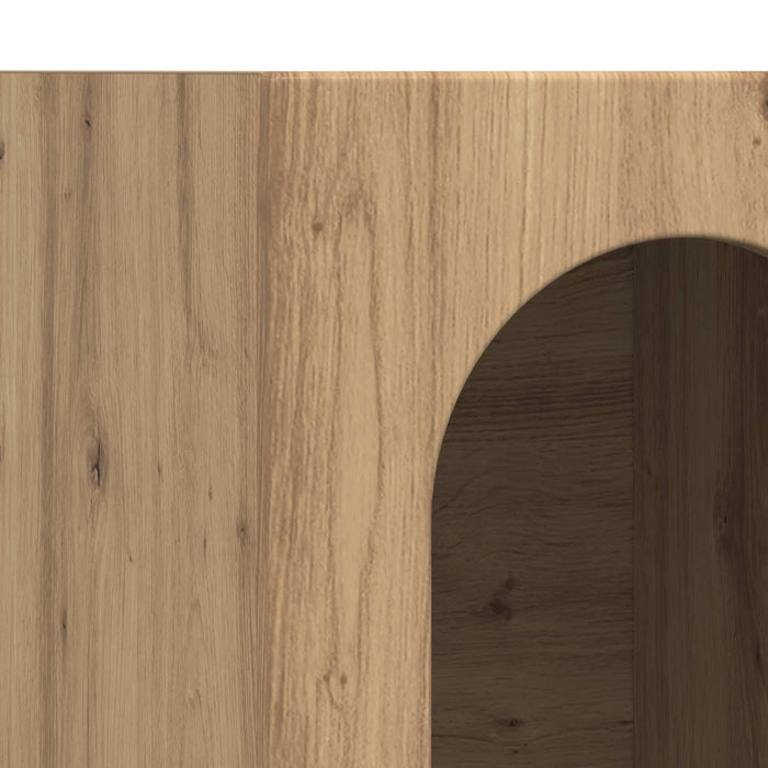 Bufet Stejar Artizanal 59 x 35 x 100,5 cm Lemn compozit - WALTI WALTI