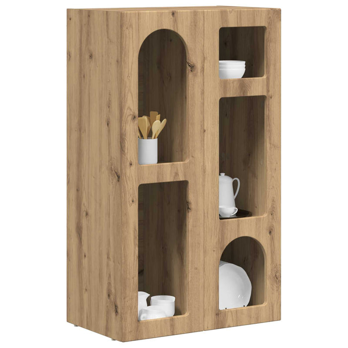 Bufet Stejar Artizanal 59 x 35 x 100,5 cm Lemn compozit - WALTI WALTI