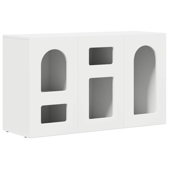 Bufet Alb 100 x 35 x 59 cm Lemn compozit - WALTI WALTI