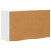 Bufet Alb 100 x 35 x 59 cm Lemn compozit - WALTI WALTI