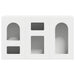Bufet Alb 100 x 35 x 59 cm Lemn compozit - WALTI WALTI