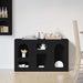 Bufet Negru 100 x 35 x 59 cm Lemn compozit - WALTI WALTI