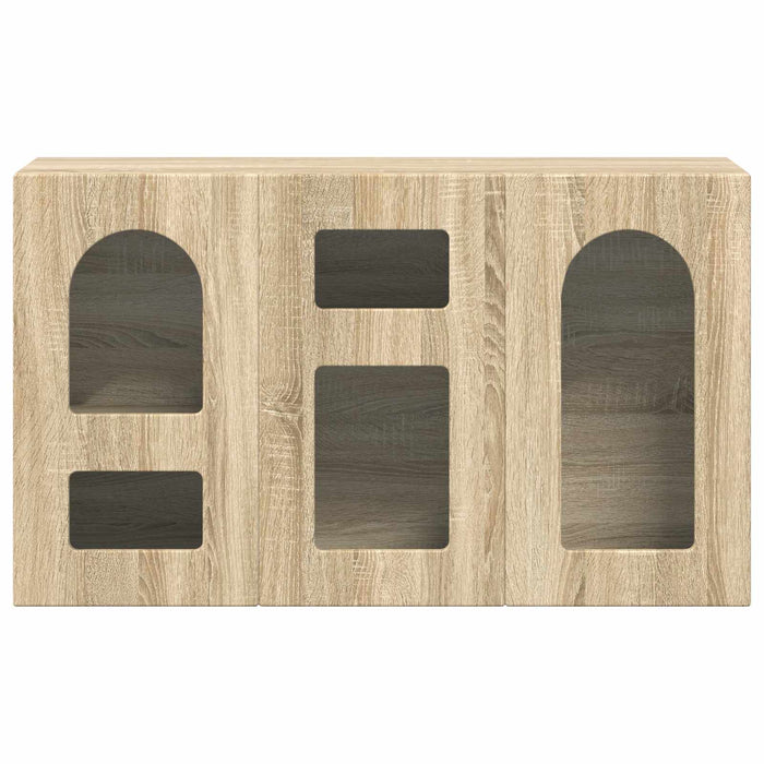 Bufet Stejar Sonoma 100 x 35 x 59 cm Lemn compozit - WALTI WALTI