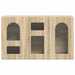 Bufet Stejar Sonoma 100 x 35 x 59 cm Lemn compozit - WALTI WALTI