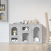 Bufet Gri din beton 100 x 35 x 59 cm Lemn compozit - WALTI WALTI